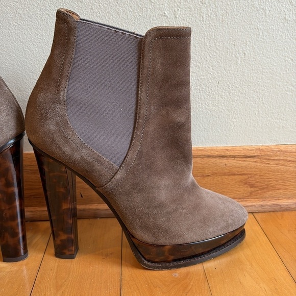Ralph Lauren Collection Purple Label Suede Chelsea Boots Booties 39 - Picture 4 of 11